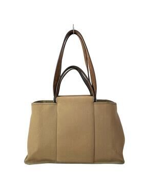 Hermes Cabag Elan Pm Brown Dark Toile #278431H83B